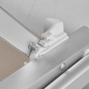 Lettino Prendisole da Giardino 183/190x61x38 cm in Alluminio e Textilene Beige