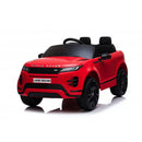 Macchina Elettrica per Bambini Licenza Land Rover Evoque 12V con Telecomando Rosso