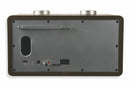 Altoparlante Speaker 80W Wireless con Radio Effetto Legno Kooper Rock Marrone