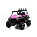 Macchina Elettrica per Bambini Licenza Ufficiale Polar 24V Fuoristrada 2 Posti Rosa