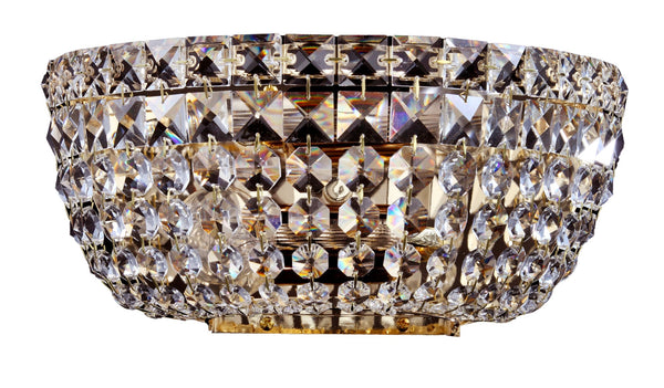 Lampada da parete Royal Classic in Metallo Basfor Oro Antique sconto