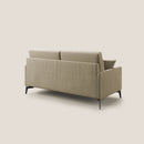 Divano 3 Posti 180x94x90 cm in Tessuto Beige