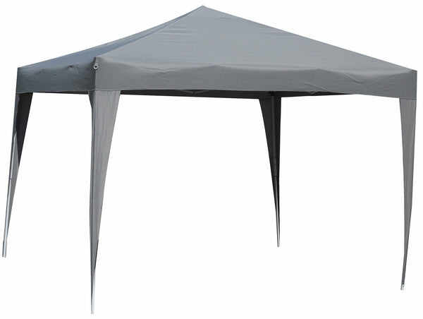 online Gazebo da Giardino in Acciaio 3x3m Arizona Grigio