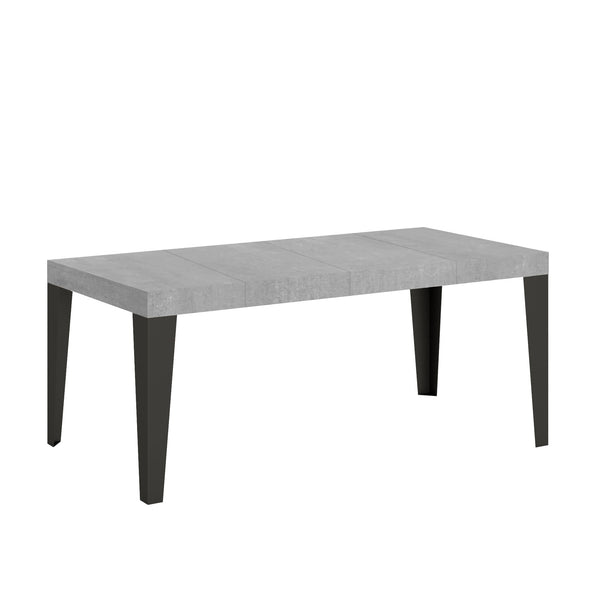 Tavolo Allungabile 90/246x90x77 cm Flame Premium Cemento online