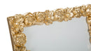 Cornice Mixy 24,5x2,3x29,5 cm in Poliresina e Vetro Oro