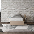 Letto Singolo Azelia Tortora Varie Misure