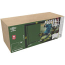 Porta da Calcio Grande per Allenamento 300x200x120 cm per Esterno Umbro Rete Antiurto in Metallo Giallo e Nero      