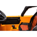 Macchina Elettrica per Bambini Fuoristrada Adventure 12V con Telecomando Giallo