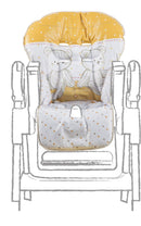 Fodera Copriseggiolone per Bambini 70x50x20 cm in PVC con Elastico Bianco