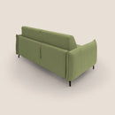 Divano Letto 2 Posti 175x95x96 cm in Tessuto Verde