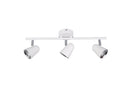 Faretto da Interno a LED in Plastica Bianco Opaco