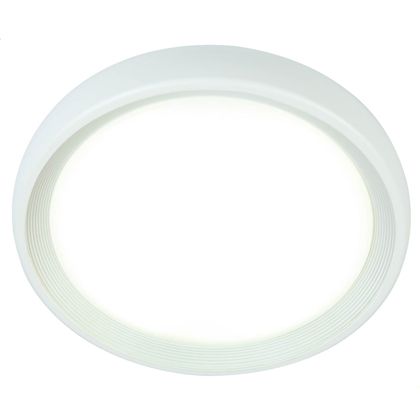 acquista Lampada Plafoniera 18W a Led Smd Tonda Grande Colore Bianco per Esterno Linea Loft Sovil