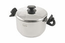 Pentola in Acciaio con Scolapasta Ø22cm Soriani Pasta Pot