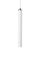 Lampada a Sospensione da Interno a LED in Metallo Bianco Opaco