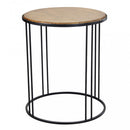 Tavolino Arkell 56x56x66,5 h cm in Legno Nero