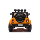 Macchina Elettrica per Bambini Fuoristrada Adventure 12V con Telecomando Giallo