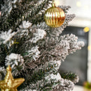 Albero di Natale Artificiale Innevato 180 cm 390 Rami  Pino Verde