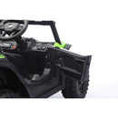 Macchina Elettrica per Bambini Buggy Adventure 2 Motori da 25W con Telecomando Luci e Suoni Verde  