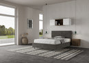 Letto Matrimoniale Adele Grigio Varie Misure