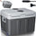 Frigorifero Elettrico 40L Portatile con Ruote Caldo-Freddo Spina 230V e 12V Grigio