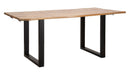 Tavolo da Pranzo Edge All 180-280x90x77 cm in Mango e Ferro      