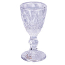 Set 6 Tazzine per Liquori Liquorini Prisma Greenery in Vetro VdE Tivoli 1996 Verde
