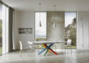 Tavolo Allungabile 130-234x90x77 cm Volantis Bianco Frassino