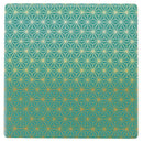 Set 6 Sottobicchieri 10x10x1 cm  in Ceramica VdE Tivoli 1996 Parrot
