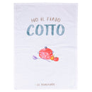 Set 3 Strofinacci 45x70 cm 100% Cotone VdE Tivoli 1996 Le Travisate Bianco