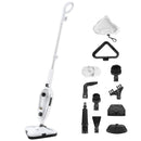 Scopa a Vapore Elettrica 1330W Serbatoio 450ml Bianco