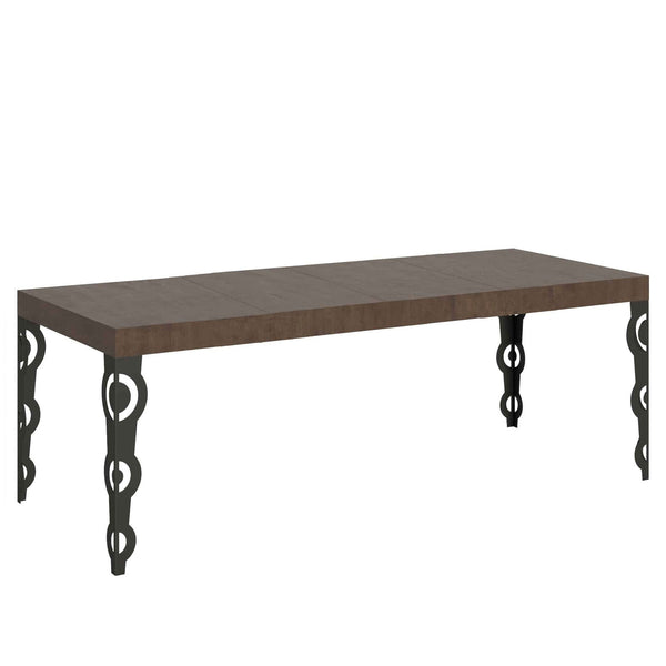 Tavolo Allungabile 180/284x90x77 cm Karamay Premium Noce sconto