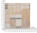 Stampa Dipinta su Tela Lignes con Cornice 60x3x60 cm in Pino e Tela e Plastica      