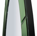 Specchio da Muro Oslo Verde 55x2x150 cm in MDF e Vetro e Specchio Verde      