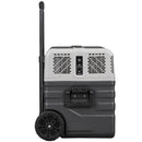 Frigorifero per Auto Barca Camper 42L con Compressore AC/DC 12V e 220V Portatile con Maniglia Grigio