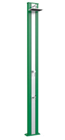 Doccia da Giardino Miscelatore Arkema Spring S Fascia Inox Verde scuro