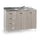 Mobile Sottolavello con cassettiera 120 cm olmo sinistro