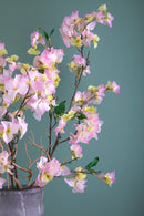 Set 3 Fiori Artificiali di Bougainvillea Altezza 105 cm Rosa