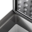 Frigo Portatile per Auto da 50L 58,6x37,8x54,5 cm con Pannello Touch e Ruote Grigio   