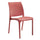 Sedia da Giardino Volga 46x54x80 h cm in Polipropilene Rosso