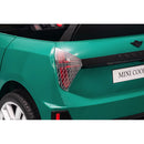 Macchina Elettrica per Bambini Licenza Ufficiale Mini Cooper S Cabrio 12V Sedili in Pelle e Telecomando Verde