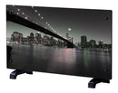 Pannello Radiante Elettrico Quadro Termico 86x47cm 2000W Chemin'Arte Ponte di Brooklyn