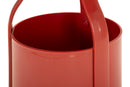 Tavolinetto Portagiornali Iris Rosso Ø44x43 cm in Polipropilene Rosso      