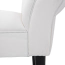 Panca Fondo Letto 102x35x51 cm con Braccioli Arrotolati Grigia   
