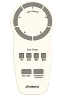 Ventilatore da Soffitto con 8 Pale in Alluminio Ø165 cm 5 Velocità Martec Albatross Nero