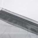 Tenda da Campeggio 4 Persone 325x183x130 cm con Vestibolo e Finestre Grigia