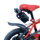 Bicicletta per Bambini 16" con borraccia e telaio in acciaio Rosso