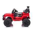 Macchina Elettrica per Bambini 12V Baby Fuoristrada Rossa