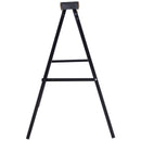 Set 2 Cavalletti da Lavoro Pieghevoli max 250Kg in Acciaio 99,5x50x76 cm  Neri e Gialli