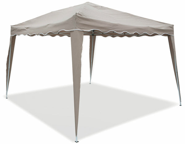 acquista Gazebo da Giardino Estensibile 3x3 mt Soriani Tenerè Tortora