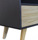 Mobile Emory 119x39,5x85,6 h cm in Truciolare bilaminato Antracite